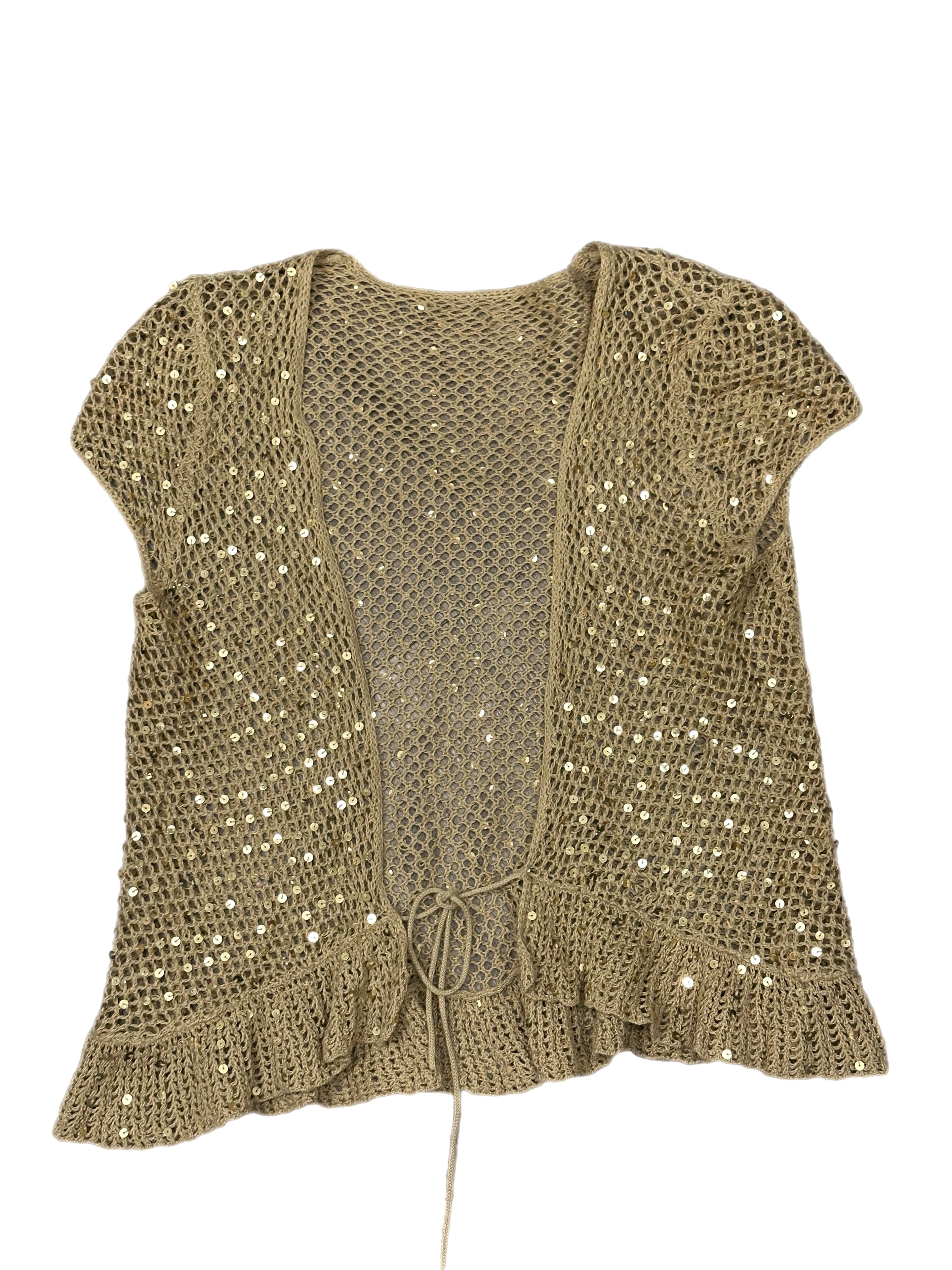 Y2K bedazzled shawl