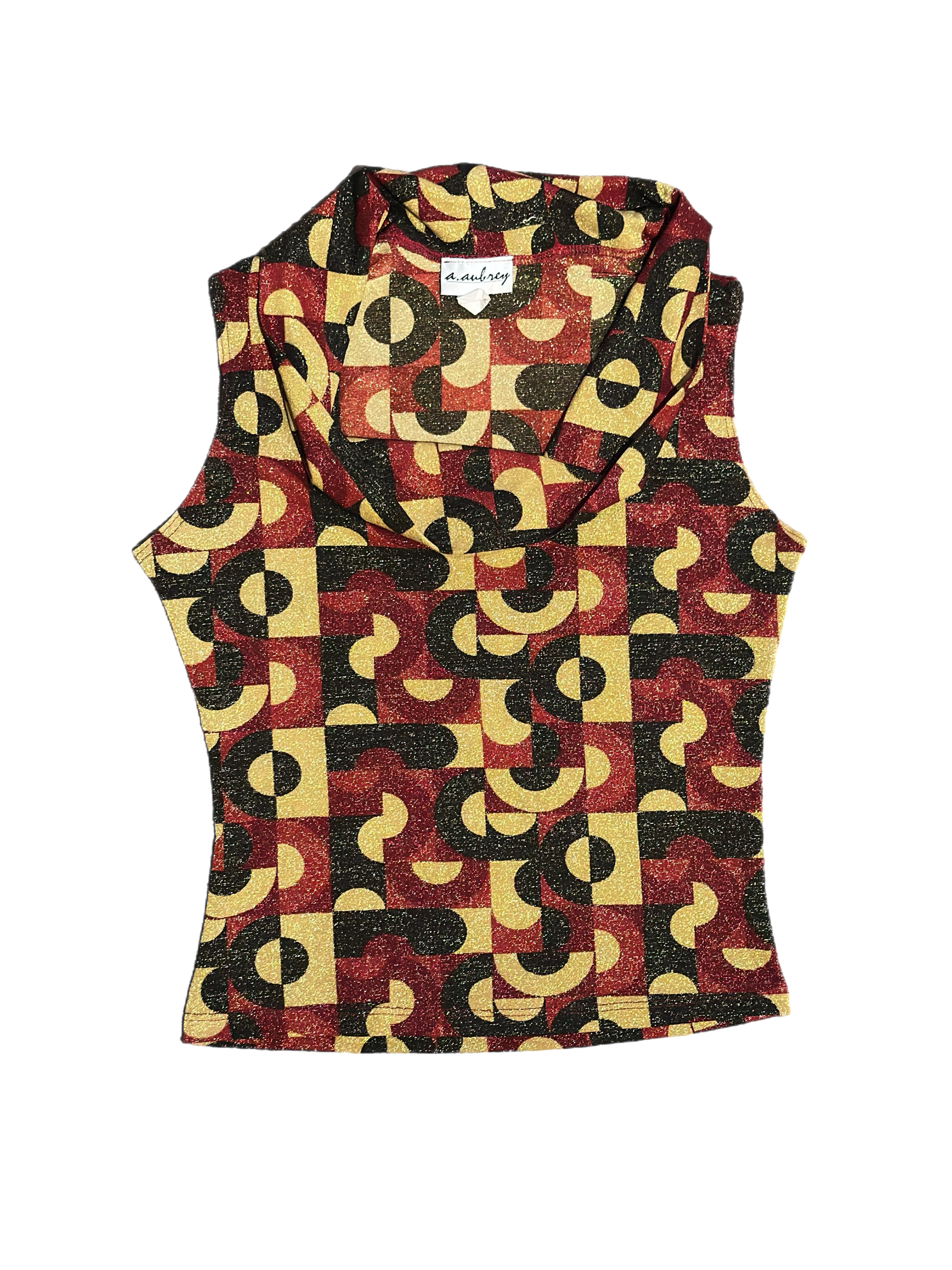 Asymmetrical 80’s Top